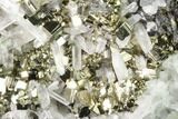 Pyrite, Sphalerite & Quartz Crystal Association - Peru #141839-1
